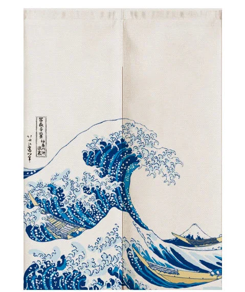 Rideau Japonais Brodé – Image 4
