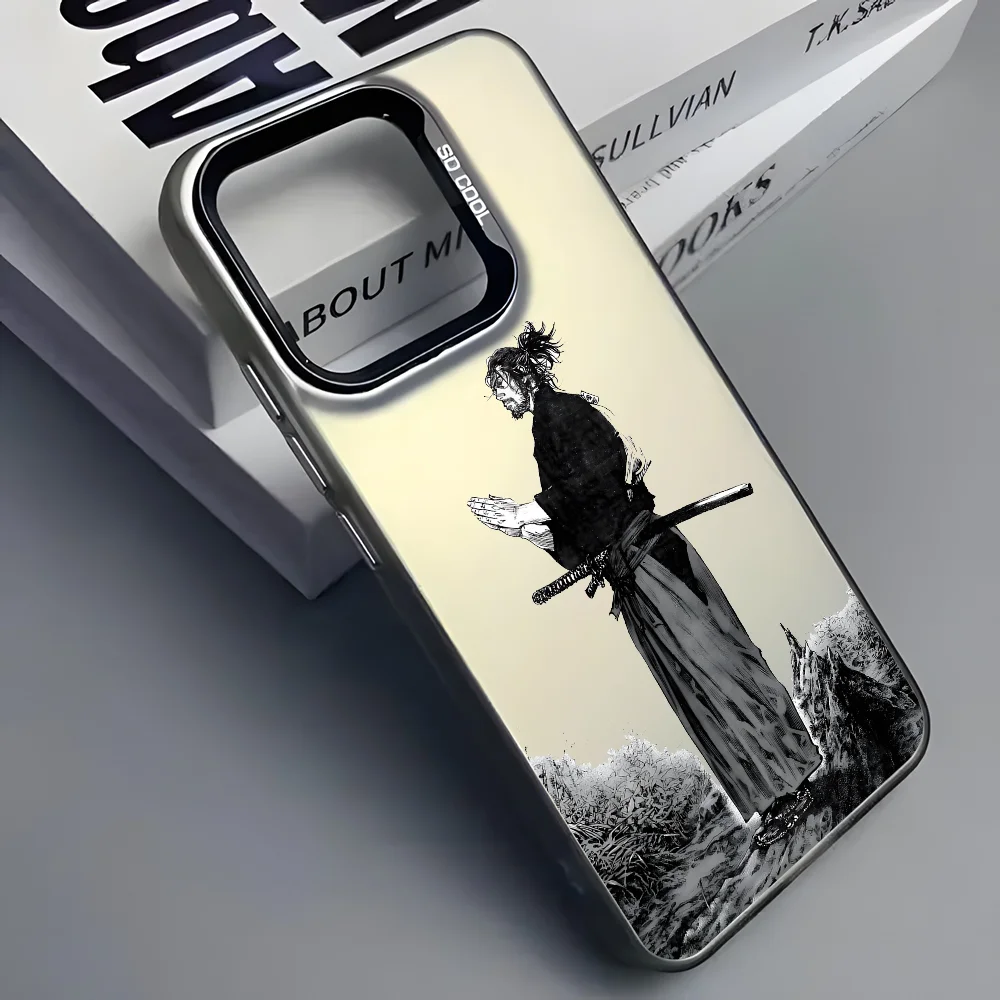 Coque de téléphone japonaise iPhone samourai monochrome – Image 2